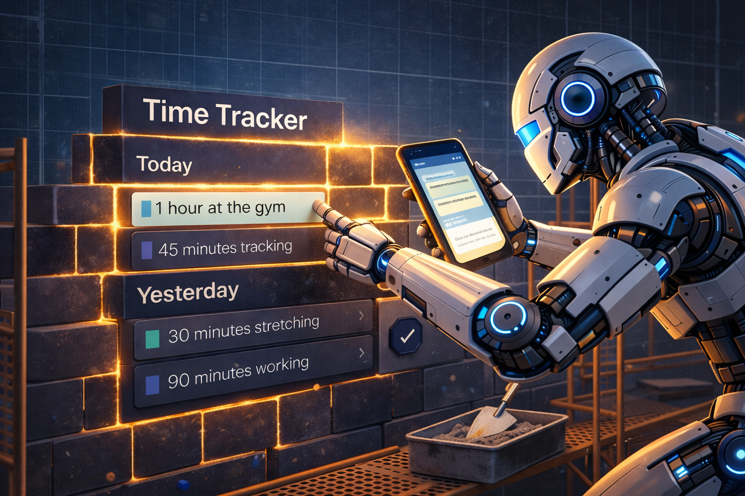 The bot reads your chat messages and builds the custom Obsidian plugin UI